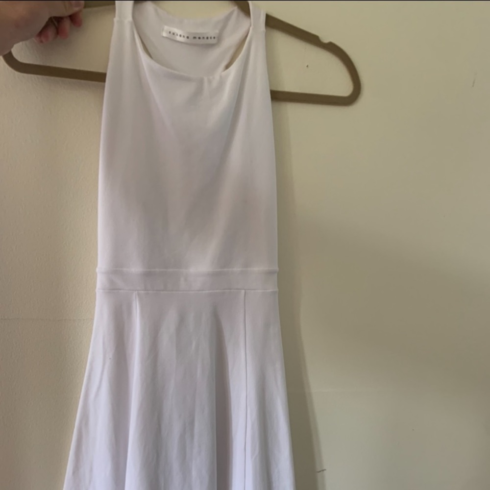 white dress
